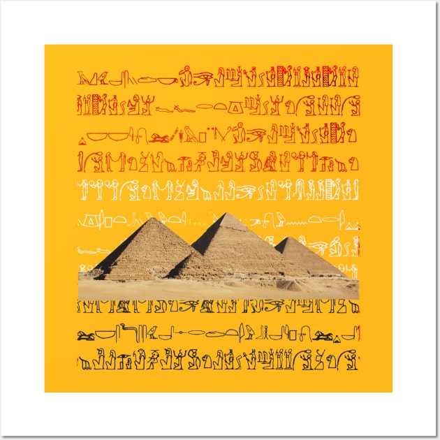 PYRAMIDS Wall Art by For_her